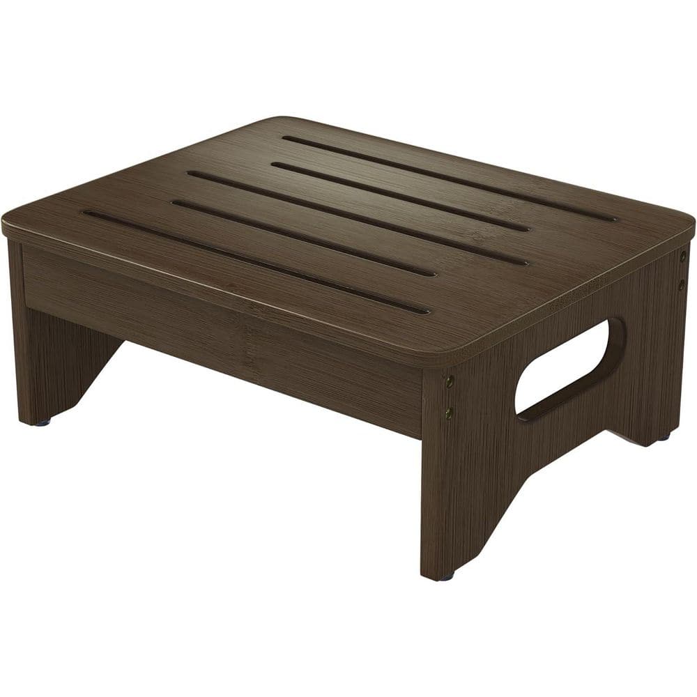 1 ft. Reach Wooden Step Stool for Adults and Kids with Non-Slip Rubber Feet, 6.5 in. High, 400 lbs. Capacity price history on PriceWatchPro