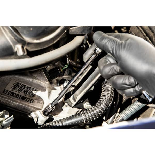 Husky - 1/4 in., 3/8 in., 1/2 in. Drive Accessory Set (19-Piece)