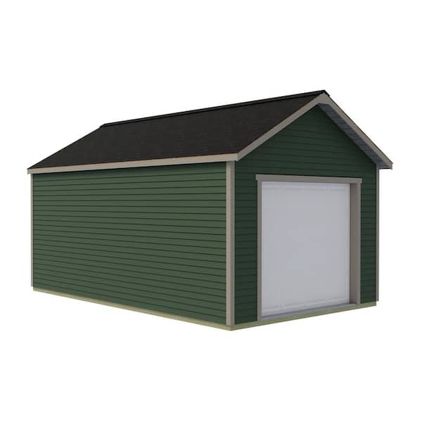 Best Barns Tailored Titan-Vinyl 12 ft. x 20 ft. Wood Garage Kit