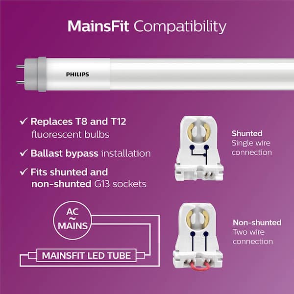 philips t12 led ballast bypass