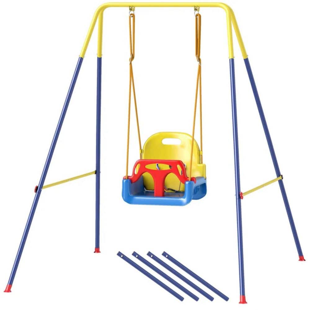 Folding Child Swing Set, Toddler Swing Set price history on PriceWatchPro