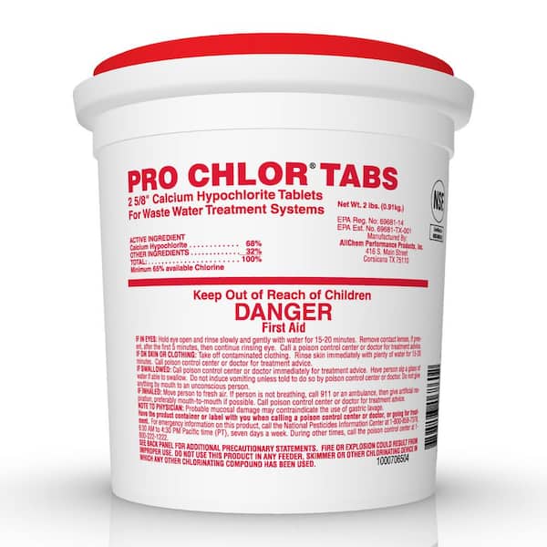 PRO CHLOR TABS 2 lbs. Aerobic Septic Tablets
