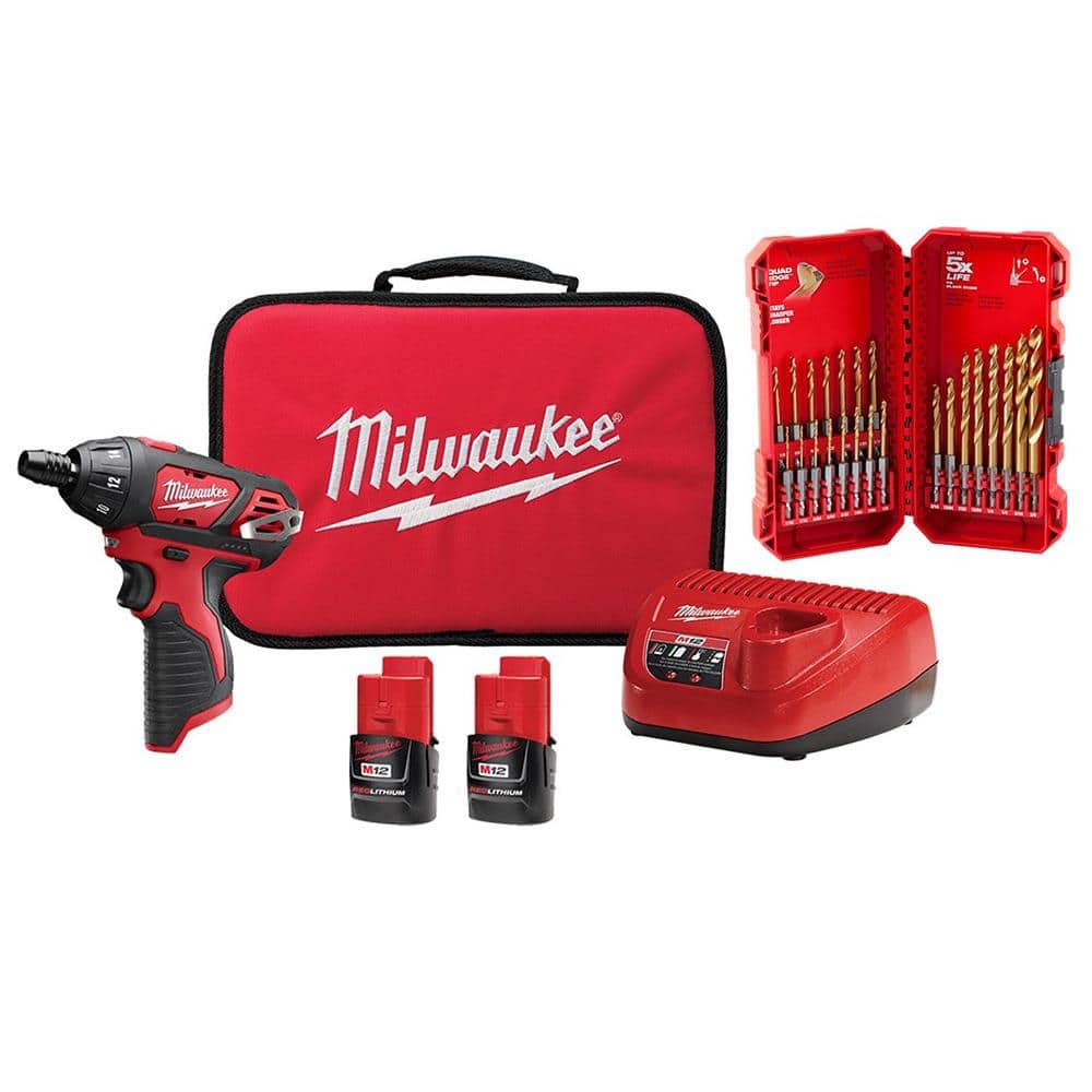 MILWAUKEE, For Use With Cordless Drills/Std 1/4 in Hex Accessories