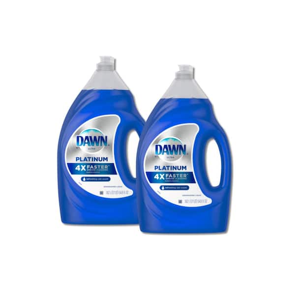 Dawn Platinum 54.8 oz. Refreshing Rain Scent Liquid Dish Soap (Multi-Pack 2)