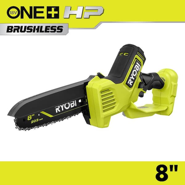 ONE+ HP 18V Brushless 8 in. Battery Compact Pruning Mini Chainsaw (Tool Only)