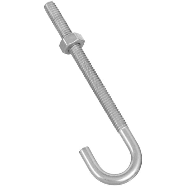 National Hardware 3/16 in. x 2-1/2 in. Zinc-Plated J-Bolt