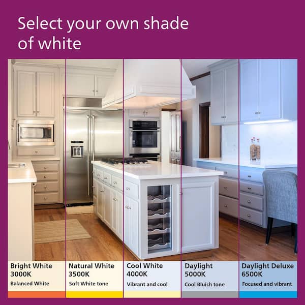 32-Watt Equivalent 48 in. Linear Tube T8 Type A Plug and Play Type A LED Light Bulb Bright White 3000K (25-Pack)