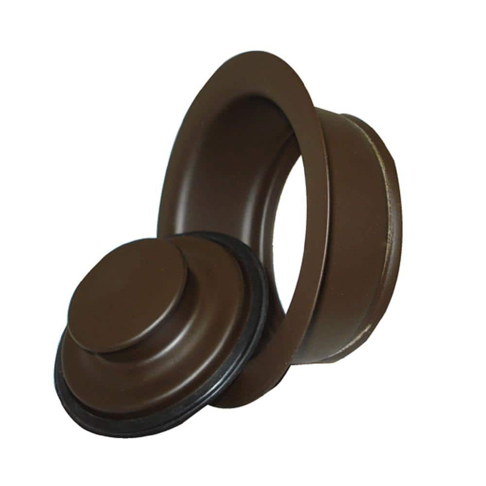 Everbilt Designer Color Sink Flange And Stopper Set In Oil Rubbed   Oil Rubbed Bronze Everbilt Garbage Disposal Parts 21 Dsfs3 Or 64 1000 