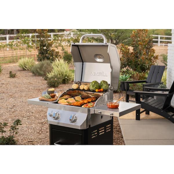 Nexgrill 2 Burner Propane Gas Grill in Black 720-0864RK - The Home