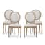 Noble House Phinnaeus Beige Fabric Dining Chairs (Set Of 2) 11455