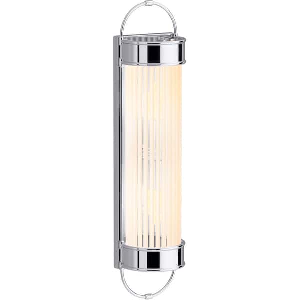 KOHLER Terret 2-Light Polished Chrome Wall Sconce