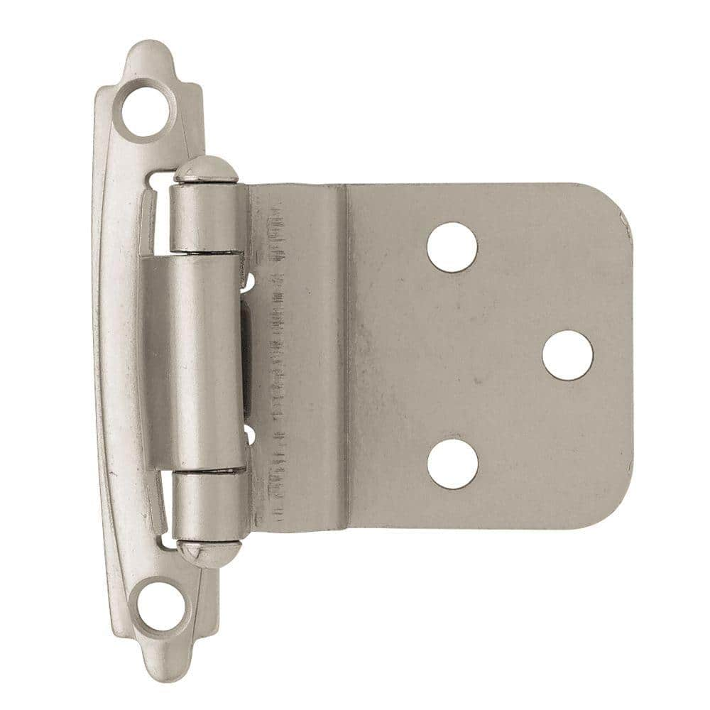 Liberty 38 In Satin Nickel Self Closing Inset Hinge 1 Pair H0104ac Sn O The Home Depot 5637