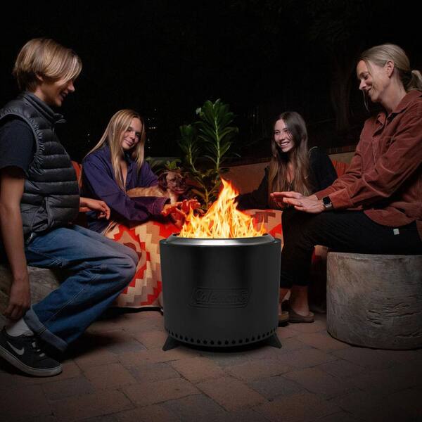 Coleman Cityscapes 25 in. Stainless Steel Outdoor Wood Burning
