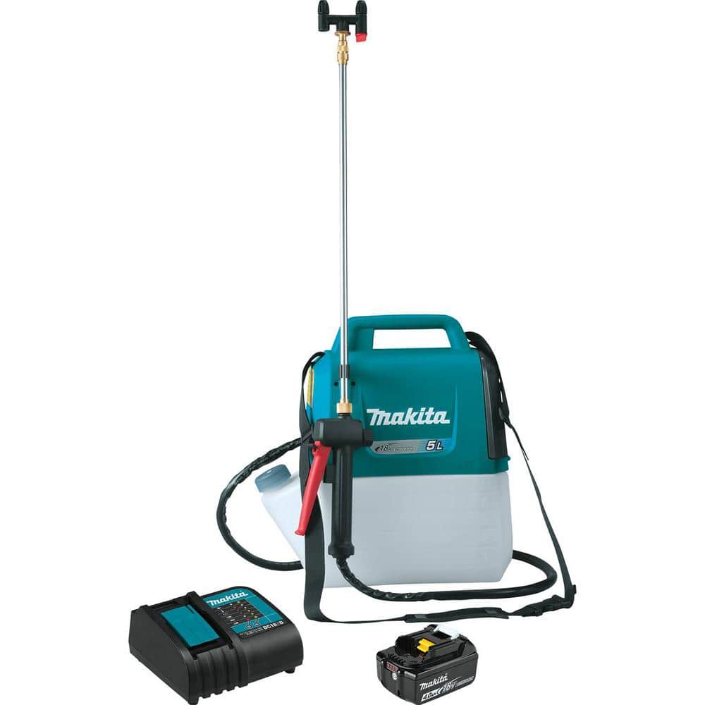 Makita 18V LXT Lithium-Ion Cordless 1.3 Gallon Sprayer Kit (4. 0Ah