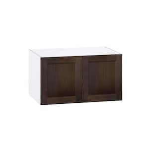 Lincoln Chestnut Solid Wood Assembled Deep Wall Bridge Kitchen Cabinet (36 in. W x 20 in. H x 24 in. D)