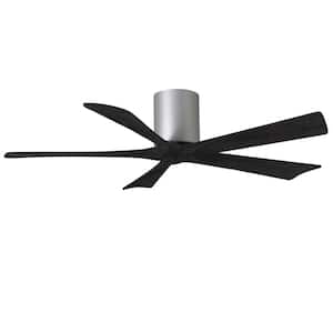 Irene-5H 52 in. Outdoor Black Ceiling Fan with Smart Remote Control Included and Mounting Hardware Included
