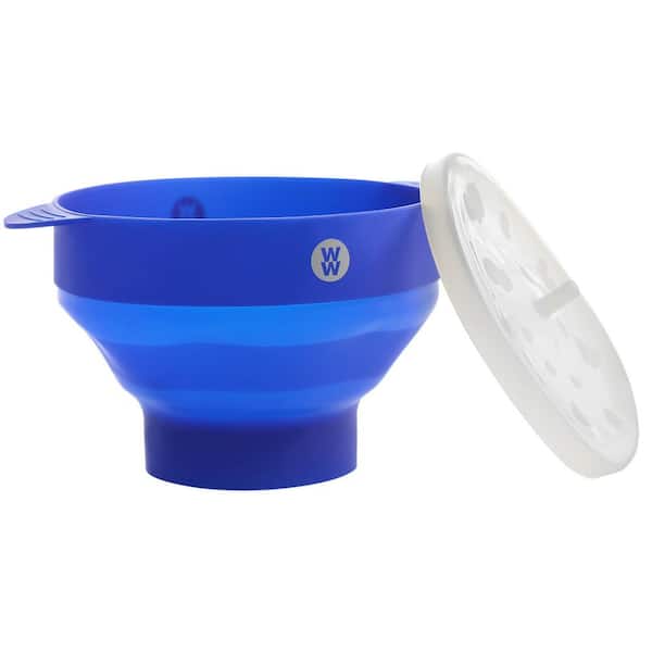 Popco blue silicone microwave popcorn popper: 17 ppm Cadmium (safe