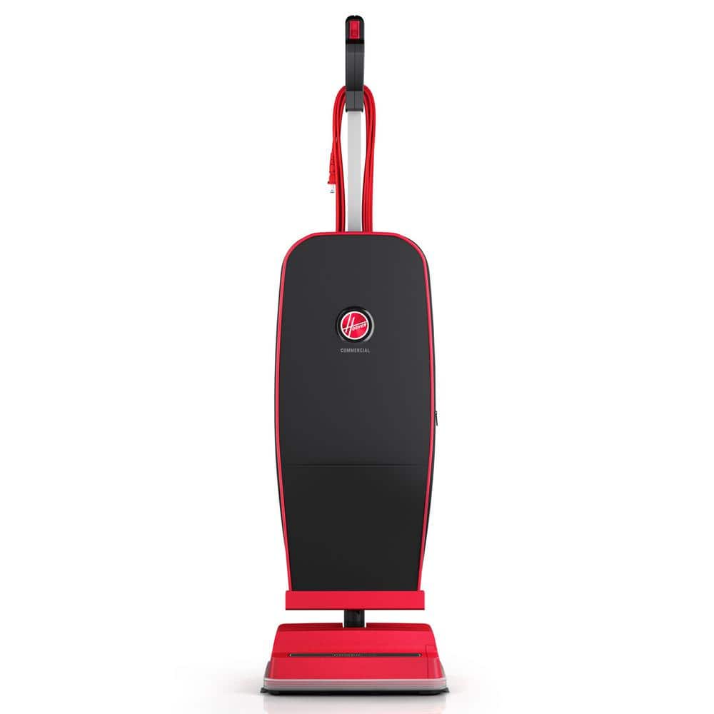HOOVER COMMERCIAL Commercial Prime Lite,Bagged, Corded, HEPA Filter, Professional Upright Vacuum Cleaner for Carpet and Hard Floors, Black