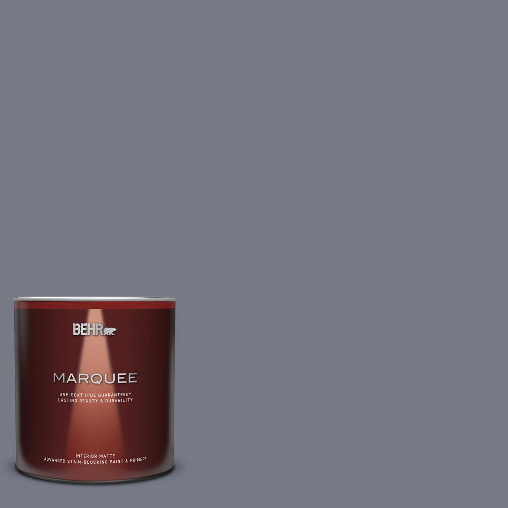 1 Qt. #N540-5 Infamous One-Coat Hide Matte Interior Paint & Primer
