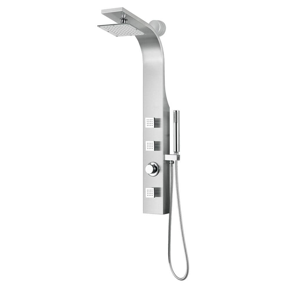 ANZZI Sans Series 40 in. Full Body Shower Panel System with 