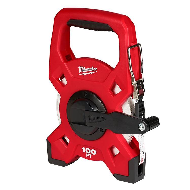 Milwaukee Open Reel 100 ft. SAE Tape Measure