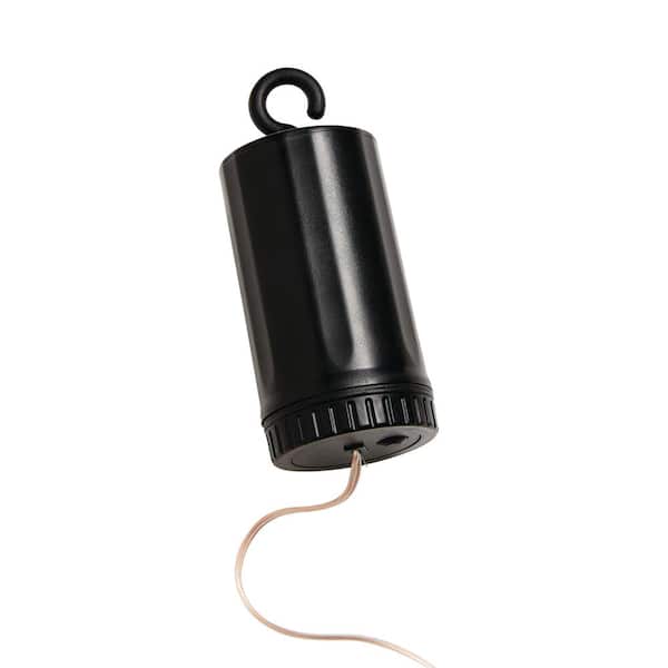 Hampton Bay 10-Light 7 ft. Outdoor/Indoor Battery Powered Paper Lantern  Mini Bulb LED String Light (Multi-Color) NXT-2335SL - The Home Depot