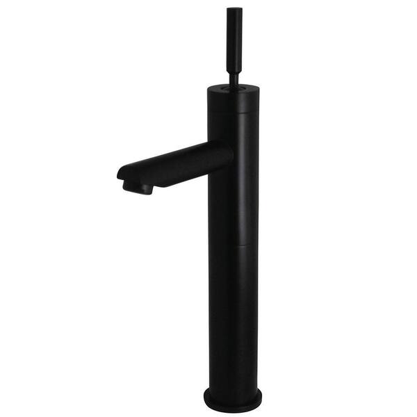 Kingston Brass Single Hole Single-Handle High-Arc Vessel Bathroom Faucet in Oil Rubbed Bronze