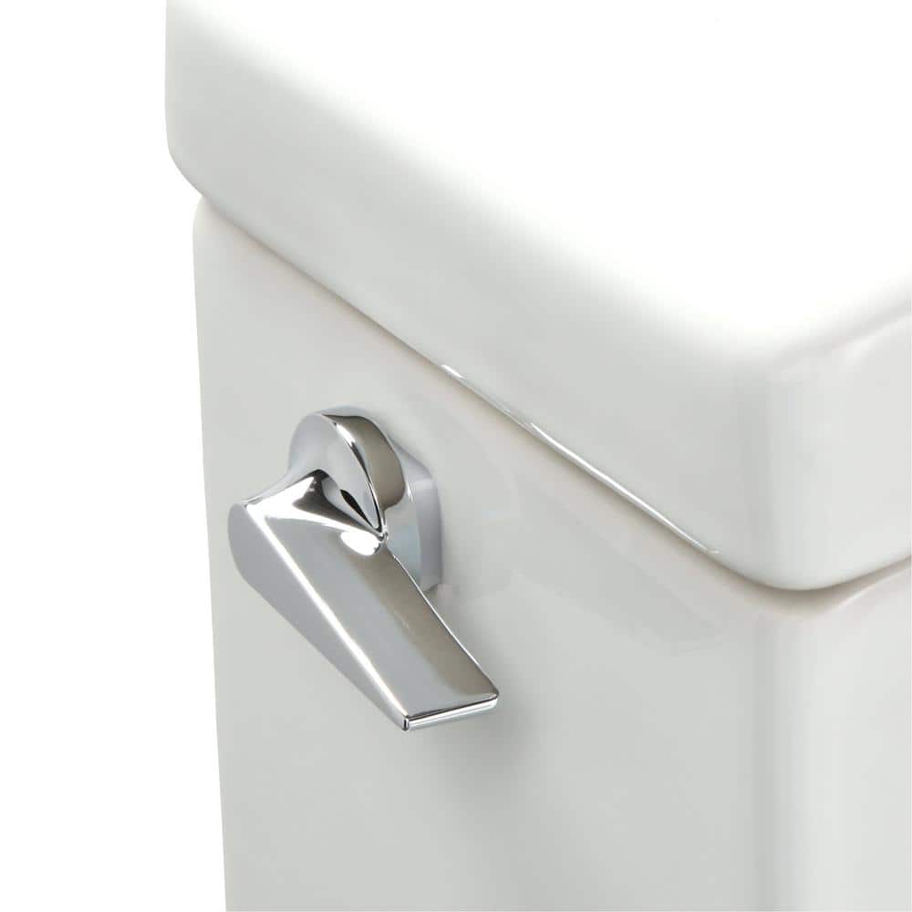 White Round One-Piece Water Efficient Toilet with Seat