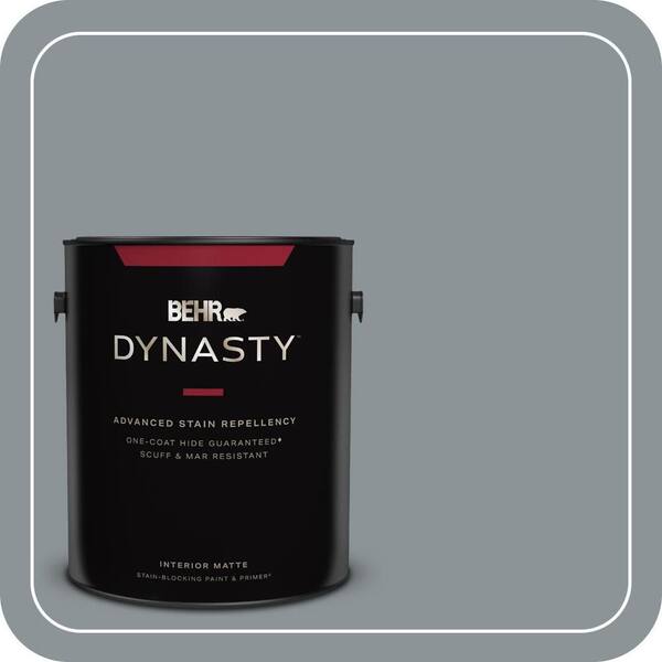 BEHR DYNASTY 1 gal. #ECC-34-2 Boulder Creek Matte Interior Stain-Blocking Paint & Primer
