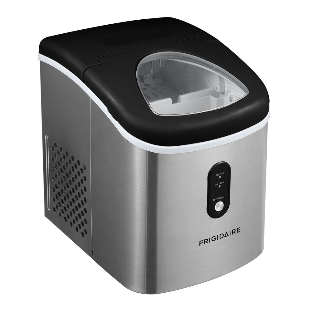 Compact Stainless Steel Portable Countertop Ice Maker
