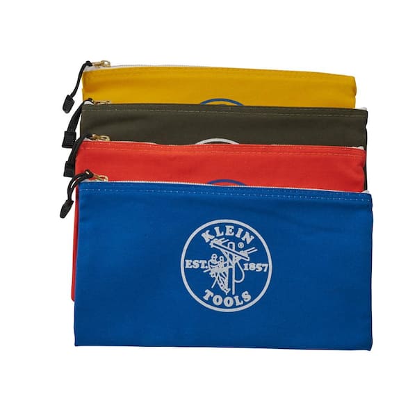 Klein Tools® Introduces Larger Canvas Zipper Bags for Convenient