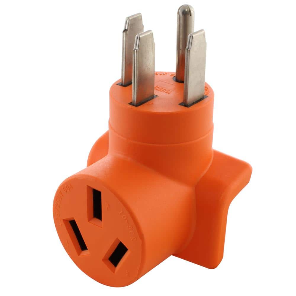 50 Amp Welder Adapter NEMA 14-50P RV/Range/Generator Male Plug to 10-50R We