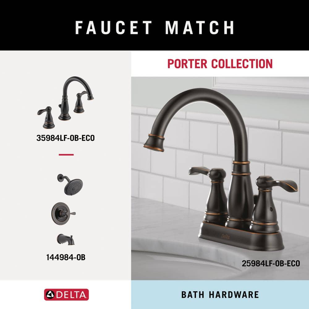 Delta Porter Oil-Rubbed Bronze Double Robe Hook