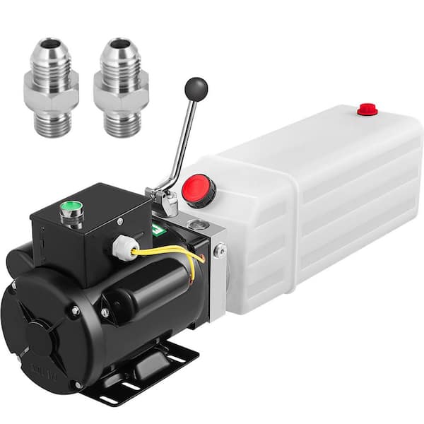 Hydraulic Pump, 2.2KW Car Lift Hydraulic Power, 2 Post Car Lift 10000 lb. Car Lift Hydraulic Power 6L Reservoir Capacity