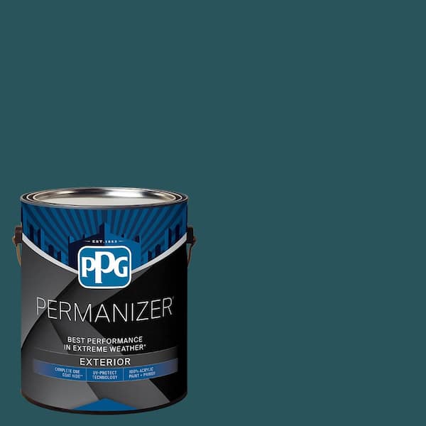 1 gal. PPG1148-7 Deep Emerald Semi-Gloss Exterior Paint
