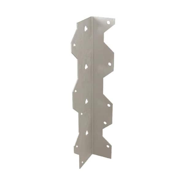 Unbranded 1-5/16 in. x 2-3/8 in. x 8-7/8 in. 16-Gauge G185 Framing Angle