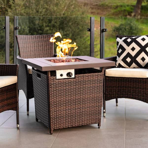 best fire pit table set