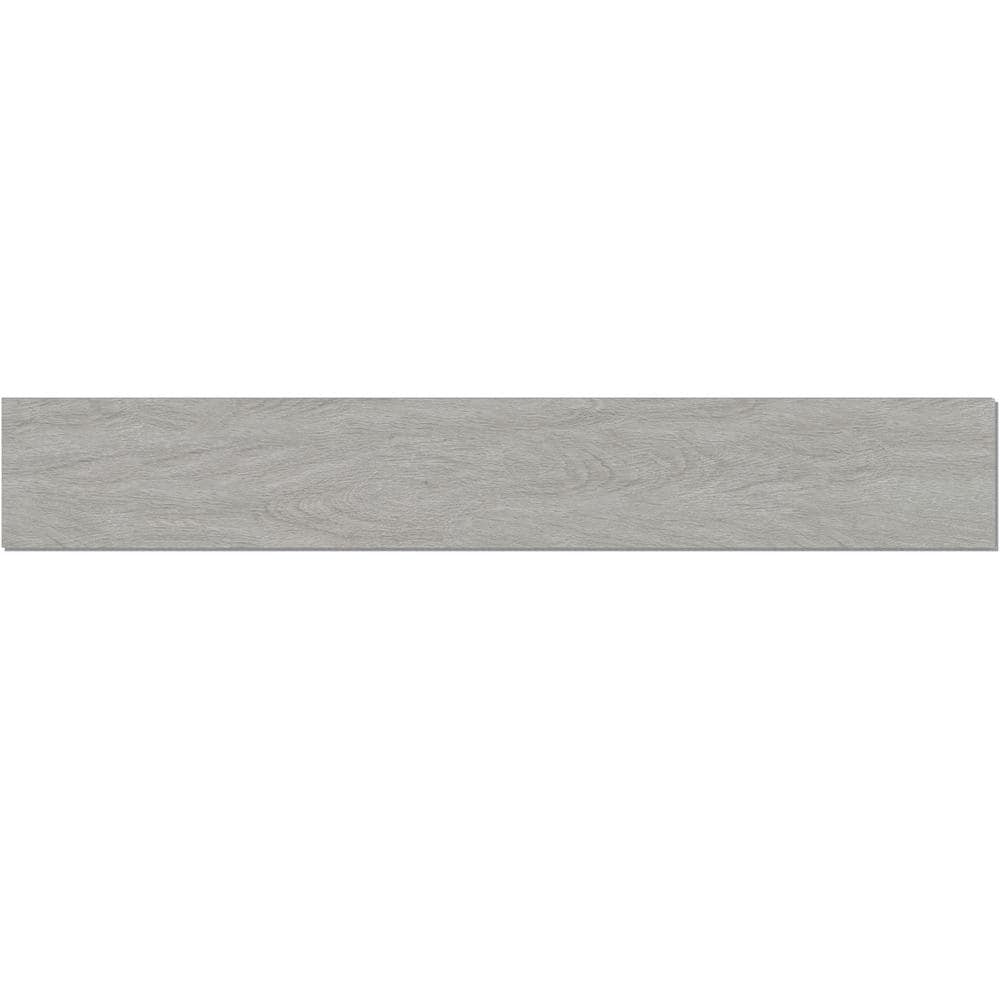 Clamshell Gray Extra Long Wide Waterproof Vinyl Plank Flooring