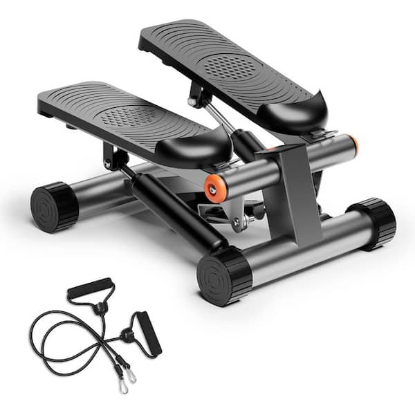 Steppers for Exercise at Home Mini Stepper with Resistance Bands Stair Stepper Workout Machine