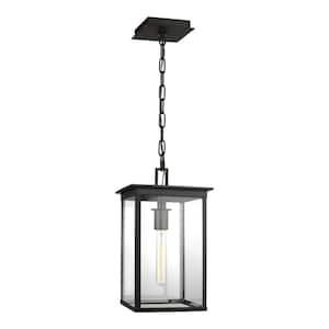 Freeport Small 1-Light Heritage Copper Outdoor Pendant Light with Clear Glass