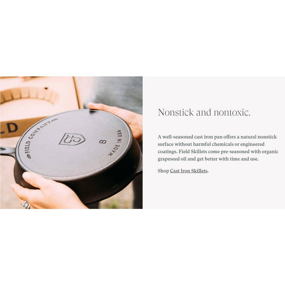 No.8 Black Cast Iron Non-stick Dutch Oven, 4.5 qt