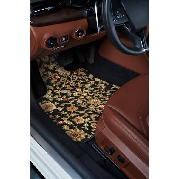 2000 1999 2002 Lincoln Continental Black with Red Edging Driver Passenger & Rear 2001 GGBAILEY D4103A-S1A-BLK_BR Custom Fit Automotive Carpet Floor Mats for 1998 