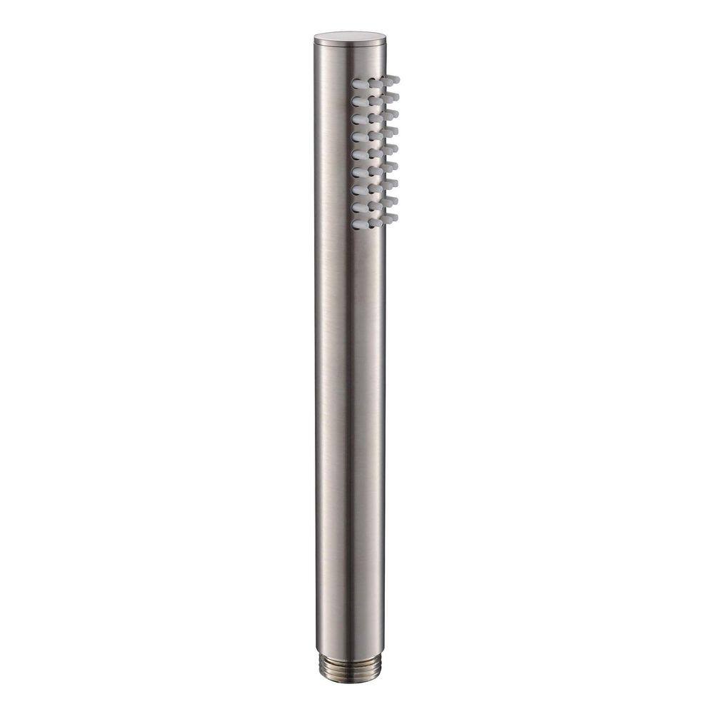 Circular 1-Spray Wall Mount Handheld Shower Head 1.75 GPM in Brushed Nickel price history on PriceWatchPro