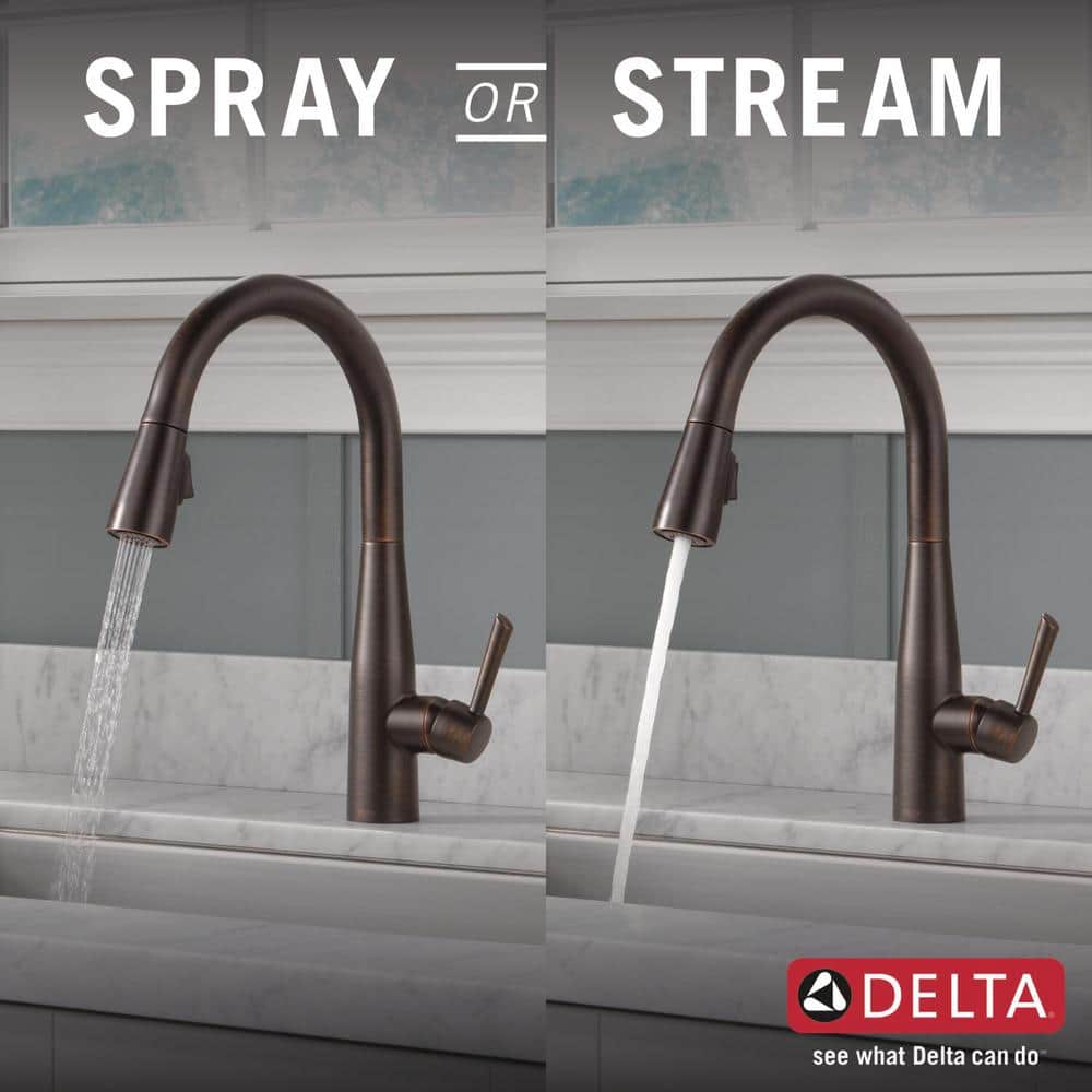 Venetian Bronze Pull-Down Single Handle Kitchen Faucet