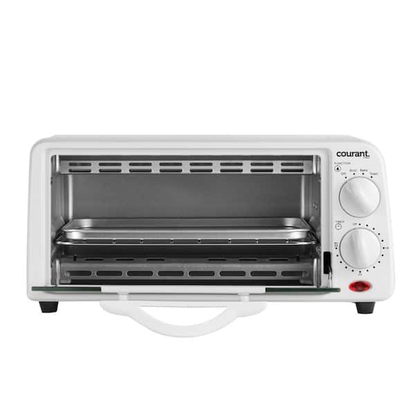 Proctor Silex Durable Toaster Oven Broiler, Durable, White, Kitchen Tools  & Serving