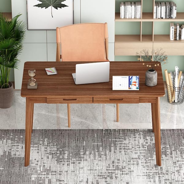 Adjustable Height - Brown - Laptop Desks - Desks - The Home Depot