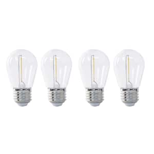 15-Watt Equivalent S14 HO String Light LED Light Bulb, Warm White 2200K (4-Pack)