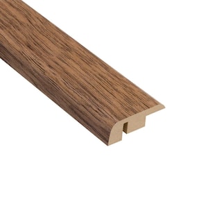 Authentic Walnut 7/16 in. Thick x 1-5/16 in. Wide x 94 in. Length Laminate Carpet Reducer Molding