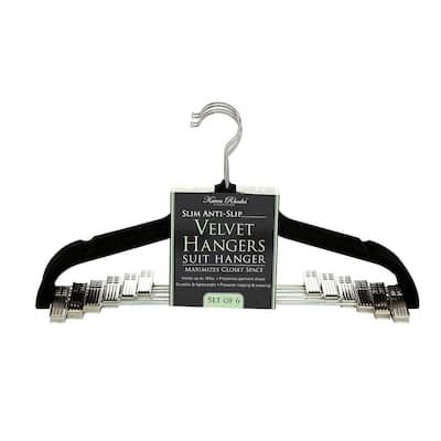 SIMPLIFY Green Velvet Hangers 25-Pack 23240-SAGE - The Home Depot