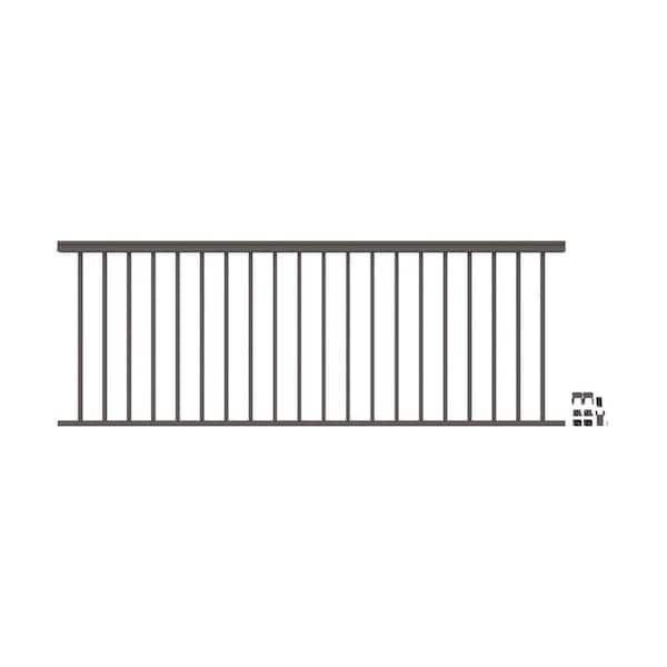 VersaRail Classic 8 ft. x 36 in. Matte Bronze Aluminum Rail Level Kit